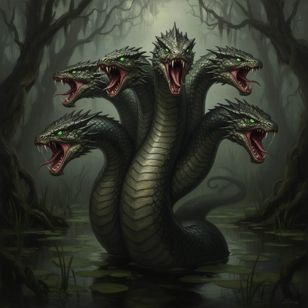 Hydra portrait