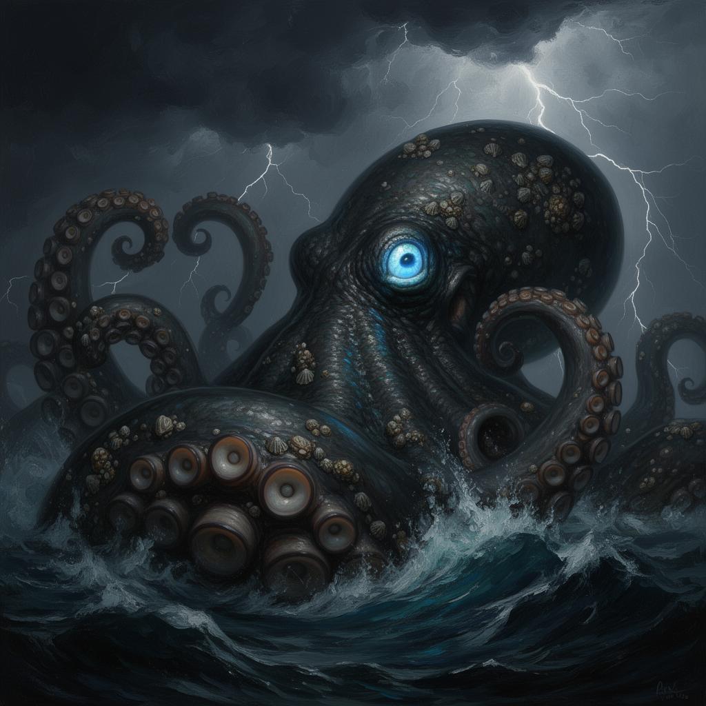 Kraken portrait