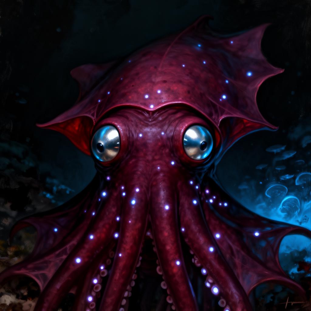 Vampire Squid portrait